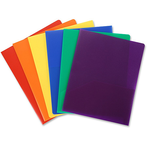Business Source Letter Portfolio 8 1/2" x 11" - 30 Sheets Capacity - 2 Pocket(s) - Orange - Durable, Spill Resistant, Wear Resistant, Card Holder - 1 Each (BSN20883)