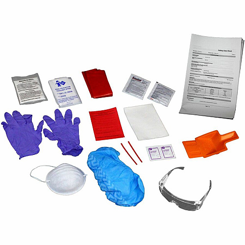 ProGuard Blood/Bodily Fluid Cleanup Kit Plastic Case - 1 Each (7351)