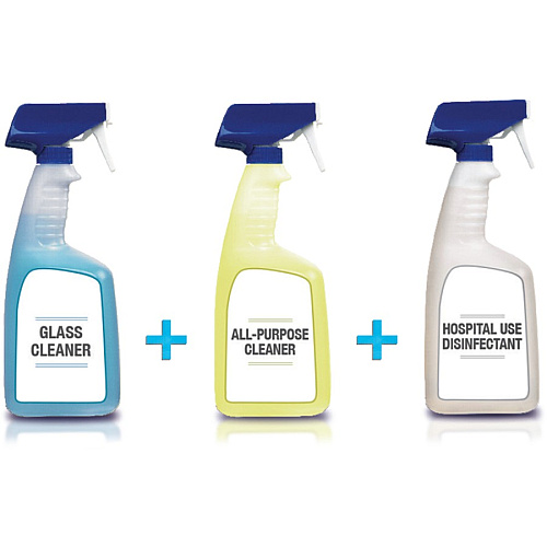 Spic and Span 3-in-1 All-Purpose Glass Cleaner For Multipurpose - Concentrate - 128 fl oz (4 quart) - Fresh Scent - Recommended For: Grease Remover, Bacteria Remover, Virus Remover - Heavy Duty, Disinfectant, Anti-bacterial - Light Blue - 1 Each (58773)
