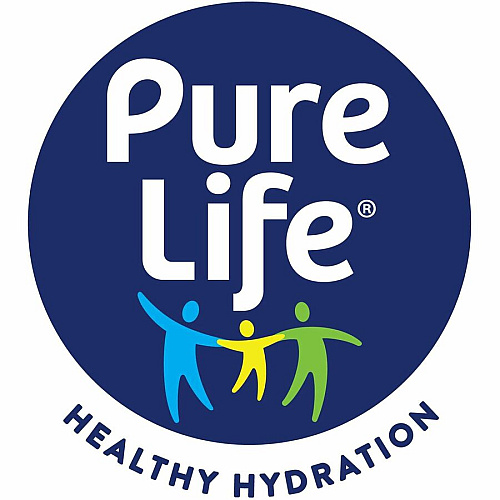 Pure Life Purified Bottled Water Ready-to-Drink - 16.91 fl oz (500 mL) - 24/Carton - 78 / Pallet (101264PL)
