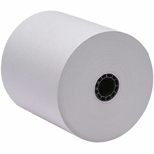 Business Source 1-Ply Adding Machine Rolls 3" x 165 ft - Sustainable Forestry Initiative (SFI) - Lint-free, End of Paper Indicator, Single Ply - White - 50 / Carton (BSN31824CT)