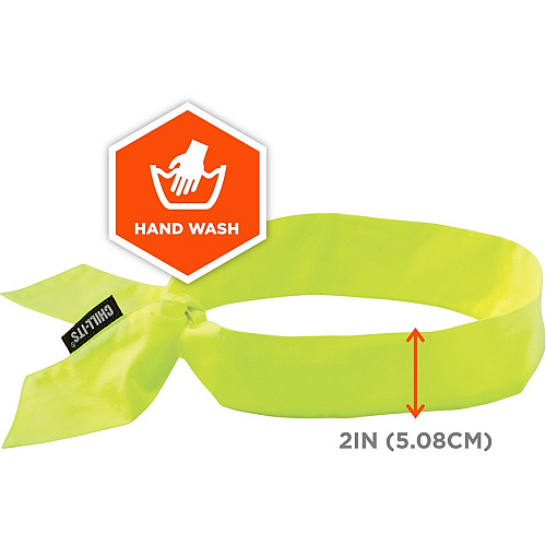 Chill-Its Evaporating Cooling Bandana Lime (12301)
