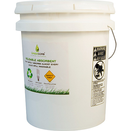 GreenSorb Sorbent Green Reusable Absorbent 1 Each (GS25)