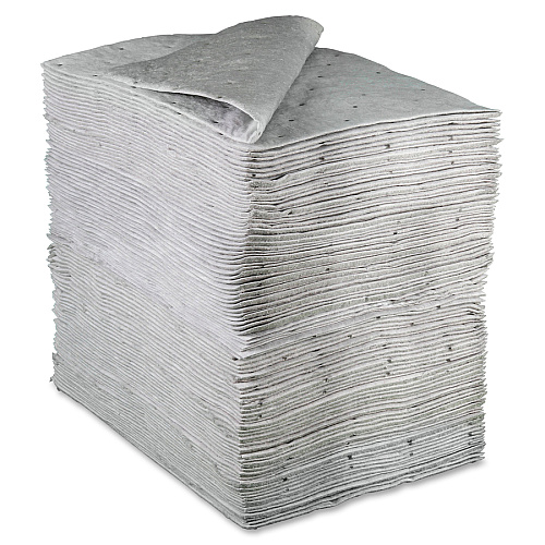 3M Maintenance Sorbent Pads 15.5" Width x 20.5" Length - 100 / Carton - Scrim - White (MPD1520DD)
