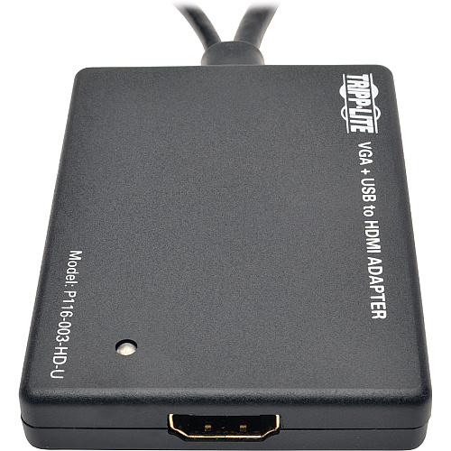 Tripp Lite Vga To Hdmi Adapter W/ Usb Audio/power (P116003HDU)
