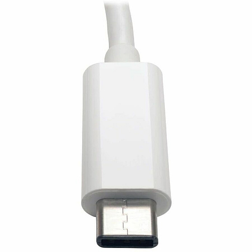 Eaton Tripp Lite Series USB-C to Gigabit Network Adapter, Thunderbolt 3 Compatibility - White USB 3.1 - 1 Port(s) - 1 - Twisted Pair - 10/100/1000Base-T (U43606NGBW)