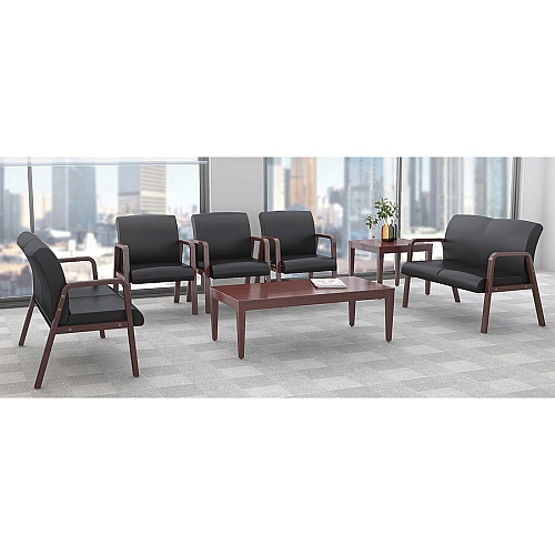 Lorell Solid Wood Corner Table Square Top - Four Leg Base - 4 Legs - 23.60" Table Top Length x 23.60" Table Top Width - 20" Height x 23.63" Width x 23.63" Depth - Reception - Assembly Required - Solid Wood Frame Material - 1 Each (LLR59543)