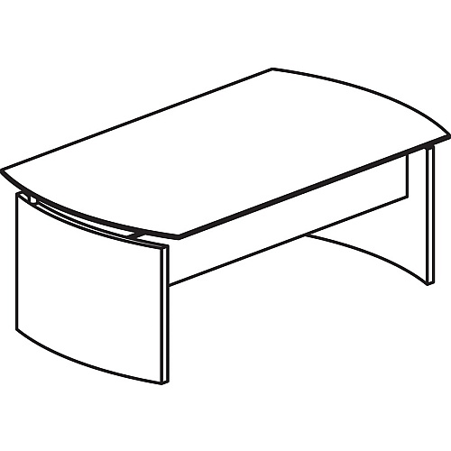 Mayline Desk Base 26" Height x 1" Width x 29.7" Depth x 1" Thickness - Beveled Edge - Finish: Gray Steel Laminate - Water Resistant, Stain Resistant, Abrasion Resistant, Durable, Modesty Panel, Leveling Glide (MNDBLGS)
