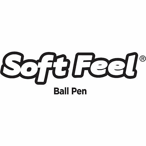 BIC SoftFeel Retractable Ball Pens 1 mm Medium Pen Point - Retractable - Black Ink - Black Barrel - 36 / Box (SCSM361BK)