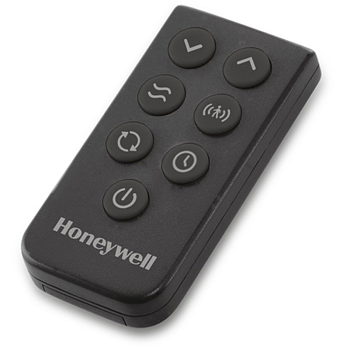 Honeywell Motion Sensor Ceramic Heater Ceramic - 1500 W - 2 x Heat Settings - Timer - 1500 W - Oscillation - Indoor - Tower - Dark Gray (HCE323V)