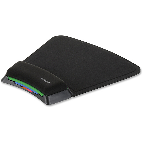Kensington SmartFit Mouse Pad 10.38" Width x 10.25" Depth - Black - Gel, Fabric - 1 Each (55793)