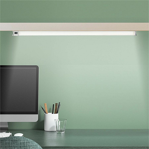 Lorell Under Cabinet Task Light 13 W LED Bulb - Adjustable Angle - 780 lm Lumens - Undercabinet Mountable - Silver - for Cabinet, Indoor (LLR13205)