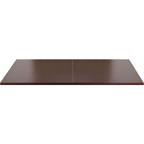 Lorell Chateau Series 8' Rectangular Tabletop 1.4" Height x 94.5" Width x 47.3" Depth - Reeded Edge - Material: P2 Particleboard - Finish: Mahogany Laminate - Durable - For Meeting (LLR34338)