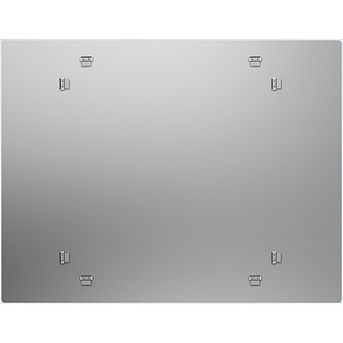 Lorell Magnetic Dry-Erase Glass Board 46.5" (3.9 ft) Width x 36" (3 ft) Height - White Glass Surface - Rectangle - Magnetic - Stain Resistant, Ghost Resistant, Smooth Writing - 1 Each (LLR52508)