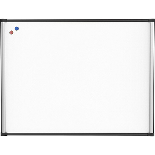 Lorell Magnetic Dry-erase Board 48" (4 ft) Width x 36" (3 ft) Height - Aluminum Steel Frame - Rectangle - Magnetic - Marker Tray - 1 Each (LLR52512)