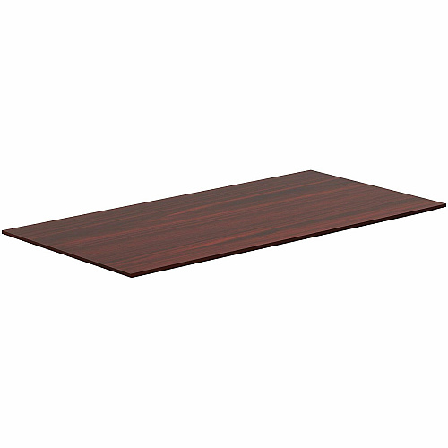 Lorell Relevance Series Tabletop Laminated, Mahogany Rectangle Top - 48" Table Top Width x 24" Table Top Depth x 1" Table Top Thickness - 47.63" Width x 23.63" Depth - Conferencing - Assembly Required - 1 Each (LLR59603)