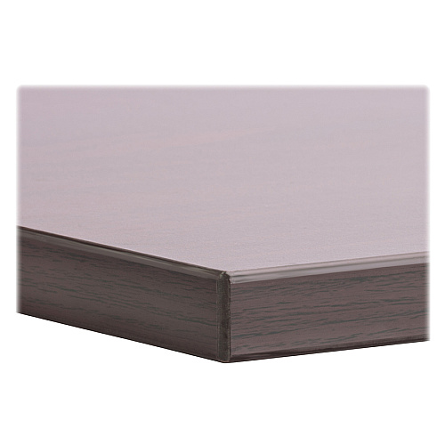 Lorell Relevance Series Tabletop Laminated, Mahogany Rectangle Top - 72" Table Top Width x 24" Table Top Depth x 1" Table Top Thickness - 71.63" Width x 23.63" Depth - Conferencing - 1 Each (LLR59607)