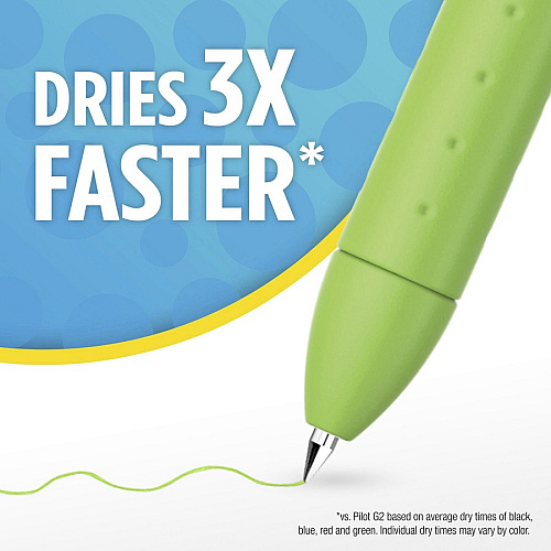 Paper Mate InkJoy Gel Pen 0.7 mm Pen Point - Retractable - Blue Ink - Gel-based - Blue Barrel - 1 Dozen (1951721A)