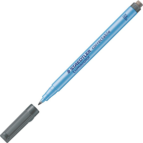 Lumocolor Correctable Marker Pens 0.6 mm Fine Marker Point - Refillable - Assorted Ink - Polypropylene Barrel - 4 / Set (305FWP41)