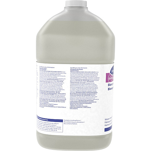 Diversey Suma Block Whitener For Cutting Board, Plastic Surface - Ready-To-Use - 128 fl oz (4 quart) - Chlorine Scent - Non-corrosive - Pale Yellow - 1 Each (904404)