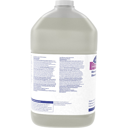 Diversey Suma Block Whitener For Cutting Board, Plastic Surface - Ready-To-Use - 128 fl oz (4 quart) - Chlorine Scent - Non-corrosive - Pale Yellow - 1 Each (904404)