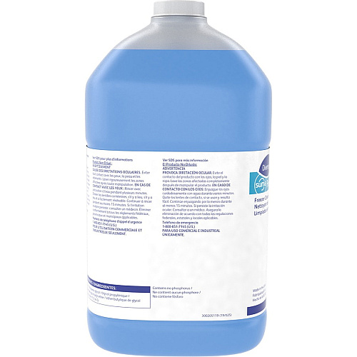 Diversey Suma Freeze D2.9 Freezer Cleaner For Cold Room, Refrigerator - Ready-To-Use - 128 fl oz (4 quart) - Phosphate-free, Residue-free, Fragrance-free - Blue - 4 / Carton (948030)