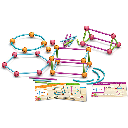 Learning Resources Dive Shapes Sea/Build Geometry Set 1 Set (1773)