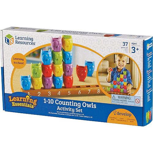 Learning Resources 1-10 Counting Owl Activity Set Theme/Subject: Learning - Skill Learning: Counting, Addition, Subtraction, Patterning, Number, Sorting, Color Identification - 3+ - 1 Set (7732)