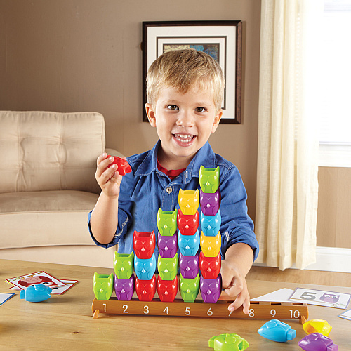 Learning Resources 1-10 Counting Owl Activity Set Theme/Subject: Learning - Skill Learning: Counting, Addition, Subtraction, Patterning, Number, Sorting, Color Identification - 3+ - 1 Set (7732)