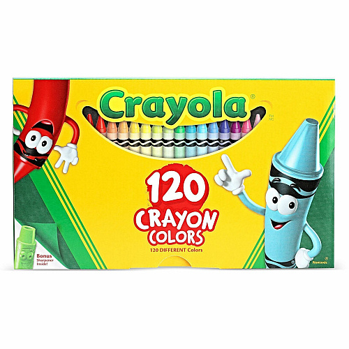 Crayola 120 Crayons Assorted - 120 / Box (526920)