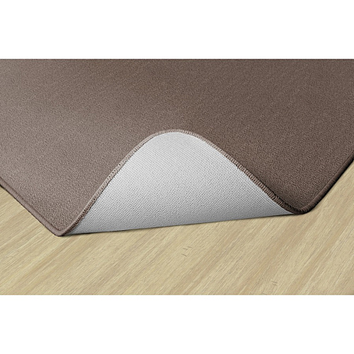 Flagship Carpets Classic Solid Color 6' Square Rug Floor Rug - Classic, Traditional - 72" Length x 72" Width - Square - Almond - Nylon - 1 Each (AS26AL)