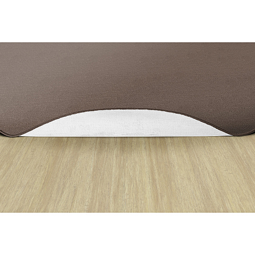 Flagship Carpets Classic Solid Color 12' Oval Rug Floor Rug - Classic, Traditional - 84" Length x 12 ft Width - Oval - Almond - Nylon - 1 Each (AS45AL)