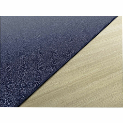 Flagship Carpets Classic Solid Color 12' Square Rug Floor Rug - Classic, Traditional - 12 ft Length x 12 ft Width - Square - Navy - Nylon - 1 Each (AS70NY)
