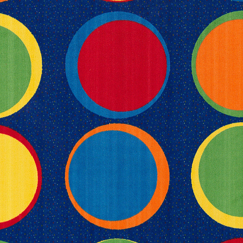 Flagship Carpets Cheerful Sitting Spots Rectangular Rug Classic - 12 ft Length x 90" Width - Rectangle - Multicolor - Nylon - 1 Each (FE30644A)