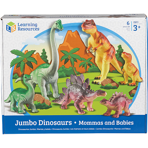 Learning Resources Dinosaur Play Set Assorted - Plastic (0836)