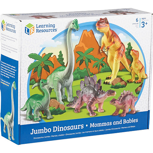 Learning Resources Dinosaur Play Set Assorted - Plastic (0836)