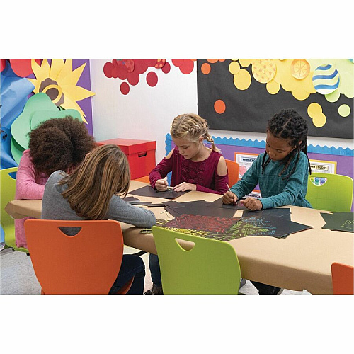 Creativity Street Now You See It! Etch Board Classroom Activities - Recommended For 5 Year - 11" Height x 8.50" Width - Red, Yellow, Blue, Pink, White, Black - Card Stock - 12 / Pack (4620)