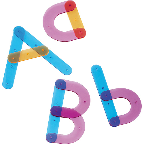 Learning Resources Letter Construction Activity Set Theme/Subject: Learning - Skill Learning: Letter Recognition, Alphabet, Mathematics, Uppercase Letters, Lowercase Letters - 3+ - 1 Set (8555)