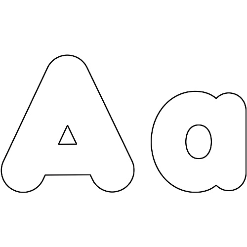 Trend White 4" Casual Ready Letters Combo Pack Learning Theme/Subject - 50 x Uppercase Letters, 82 x Lowercase Letters, 20 x Numbers, 30 x Punctuation Marks Shape - Reusable, Easy to Use, Fade Resistant, Durable - 4" Height x 8" Length - White - 1 (79905)