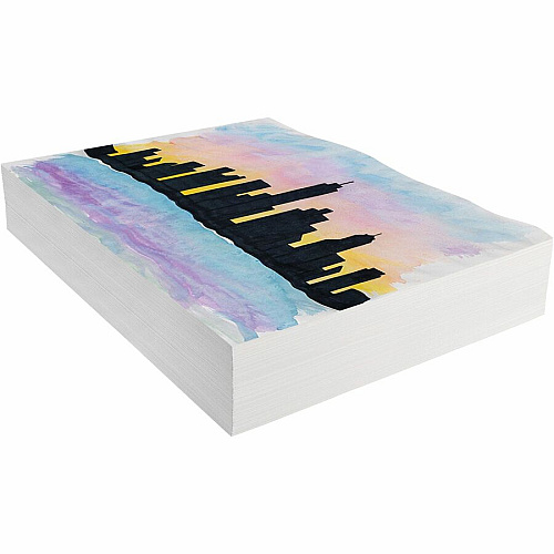 UCreate Art1st Mixed Media Art Paper Art - 4" Height x 18" Width x 24" Length - White - Paper - 500 / Ream (4835)