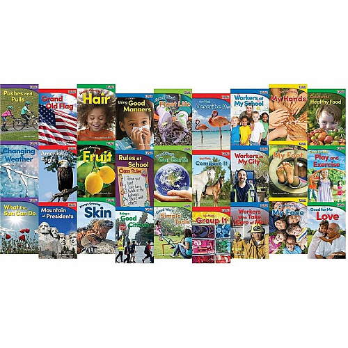 Shell Education Grade K Time for Kids Book Set 2 Printed Book Shell Educational Publishing Publication - Book - Grade K - 10 / Set (24705)