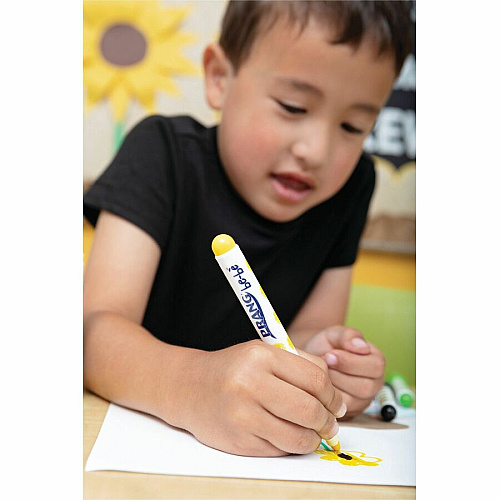 Prang be-be Jumbo Markers Washable - Assorted Ink - 6 / Set (73106)