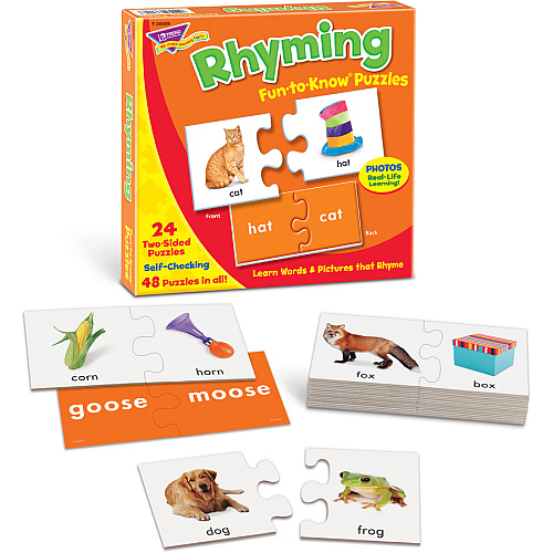 Trend Rhyming Puzzle Set 48 Piece - 3+ (36009)