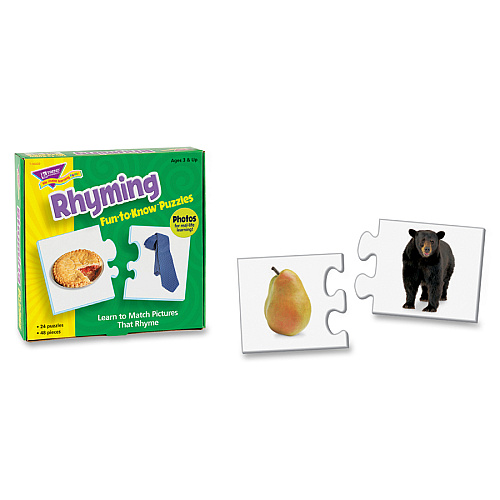 Trend Rhyming Puzzle Set 48 Piece - 3+ (36009)