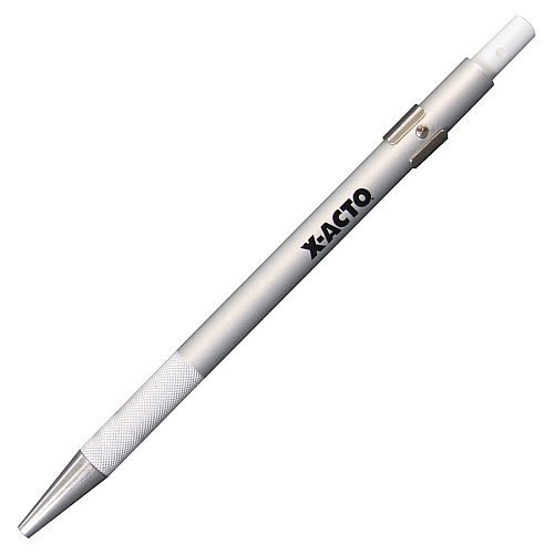 X-Acto X3209 Retractable Blade Knife Retractable, Pocket Clip, Lightweight - Carbon Steel - Aluminum - 1 Each (X3209Q)
