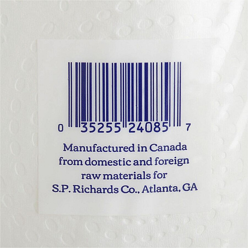 Genuine Joe Kitchen Roll Flexible Size Towels 2 Ply - 1 5/8" Core - White - Paper - 30 / Carton (GJO24085)