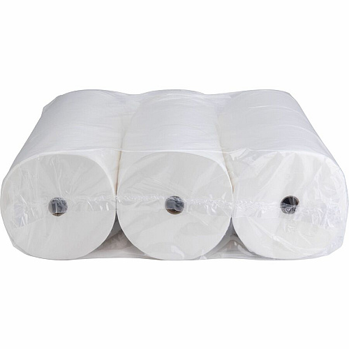Genuine Joe&reg; Standard Toilet Paper, 2-Ply,, 1,000 Sheets, 36 Rolls 2 Ply - 1000 Sheets/Roll - 45/64" Core - White - Virgin Fiber - 36 / Carton (GJO91000)