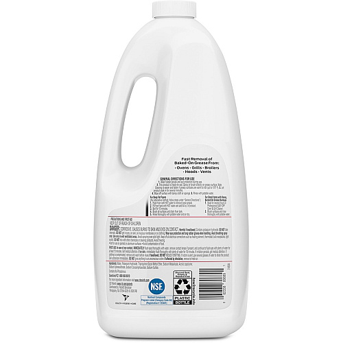 Easy-Off Oven/Grill Cleaner 64 fl oz (2 quart) - Non-flammable - Clear Bottle - 1 Each (80689)