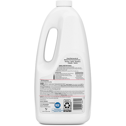 Easy-Off Oven/Grill Cleaner 64 fl oz (2 quart) - Non-flammable - Clear Bottle - 1 Each (80689)