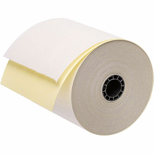 Business Source 2-part Carbonless Cash Register Rolls 3" x 90 ft - Sustainable Forestry Initiative (SFI) - White - 50 / Carton (BSN98103)